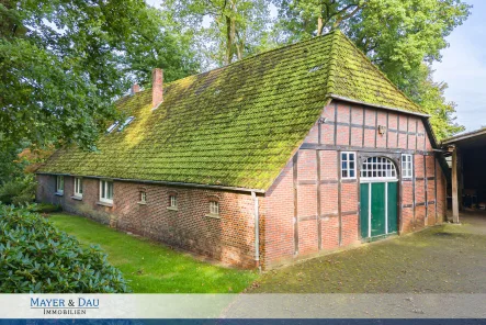 Titelfoto - Haus kaufen in Bad Zwischenahn - Bad Zwischenahn: Traumgrundstück mit sanierungsbedürftigem Resthof nahe Oldenburg, Obj. 7591