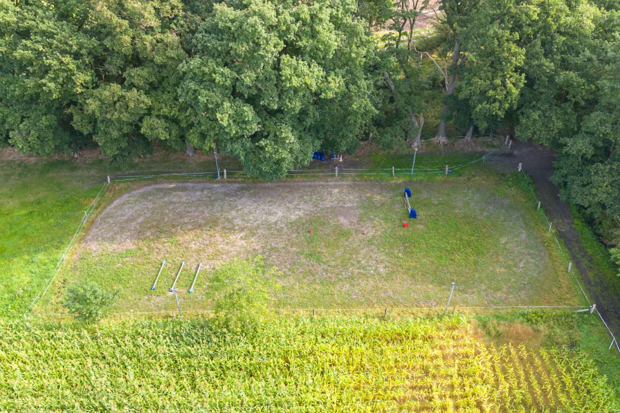 Reitplatz auf Pachtfläche