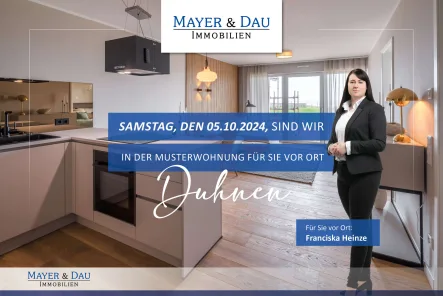 Titelbild Schautag 0510 - Wohnung kaufen in Cuxhaven / Duhnen - Ferienwohnung direkt am Meer, Obj.7196 - Haus 2 WE 4