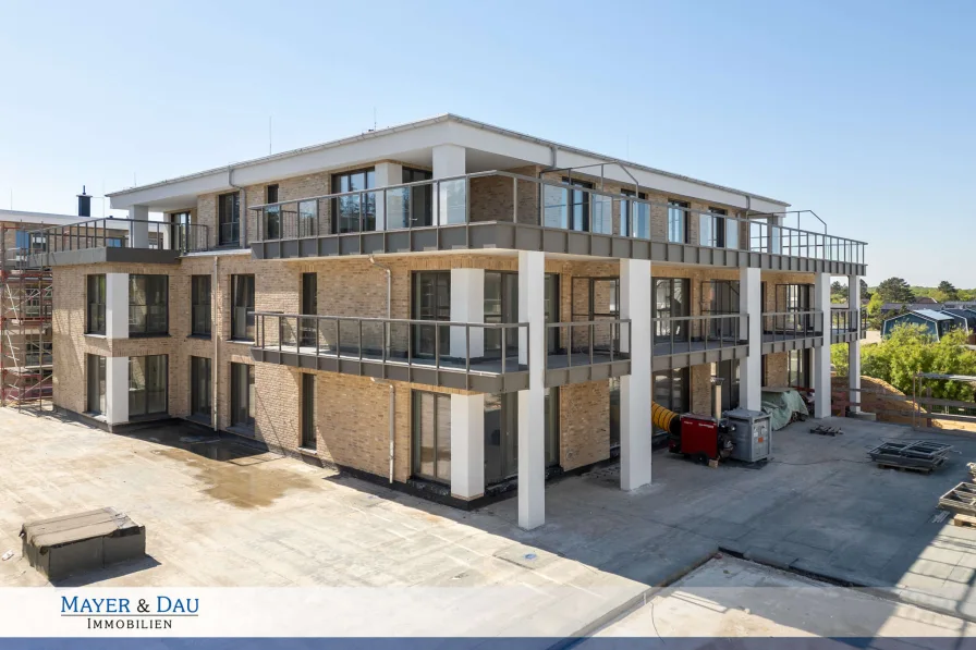 Haus 2--02-Titelfoto - Wohnung kaufen in Cuxhaven / Duhnen - Ferienwohnung mit seitlichem Seeblick, Obj.7199 - Haus 2 WE 7