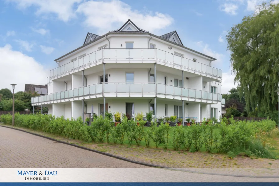 Titelbild - Wohnung mieten in Oldenburg - Oldenburg: Helle 2-Zimmer Neubauwohnung im Obergeschoss, Obj.7787