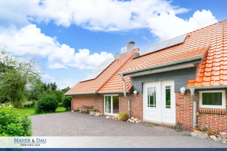 Titelbild - Haus mieten in Jade - Jade: Tierliebhaber aufgepasst! Traumhafte Doppelhaushälfte in idyllischer Lage, Obj. 7874