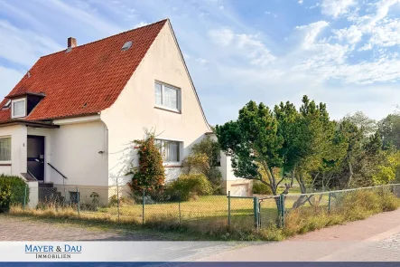 Titelbild - Haus kaufen in Cuxhaven - Cuxhaven/ Duhnen: Einfamilienhaus in sonniger Spitzen-Lage von Duhnen, Obj.7247