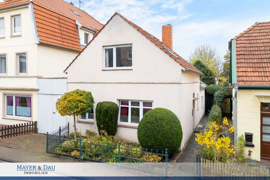 Außenansicht - Haus kaufen in Oldenburg - Oldenburg: Einfamilienhaus im tollen Bürgereschviertel, Obj. 8180