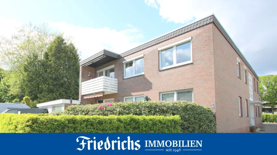  - Wohnung kaufen in Bad Zwischenahn - Obergeschosswohnung mit Balkon in zentraler Lage in Bad Zwischenahn - ideal als Ferienwohnung nutzb.