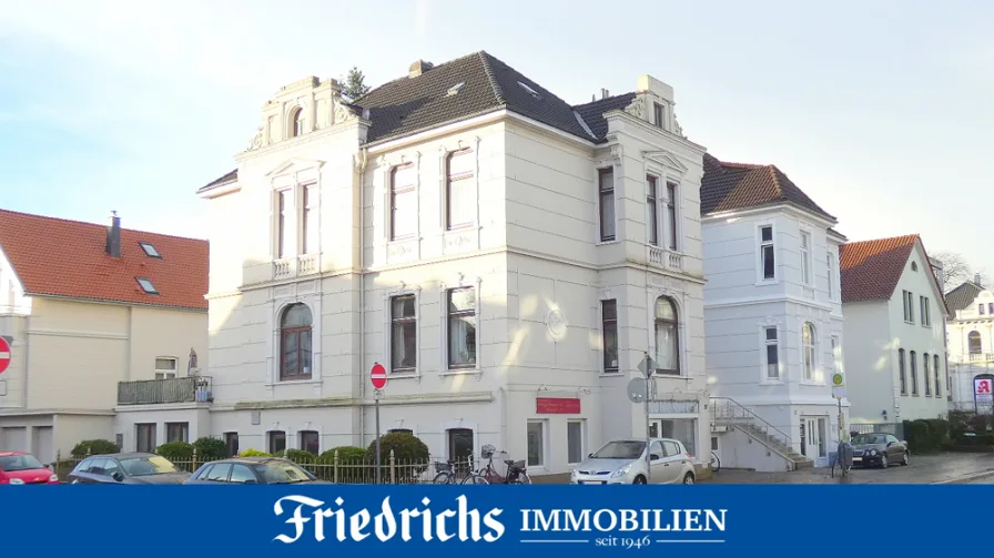  - Haus kaufen in Oldenburg - Oldenburg / DOBBENVIERTEL! Prägnantes Denkmalschutzobjekt mit insgesamt drei Etagen und Doppelgarage