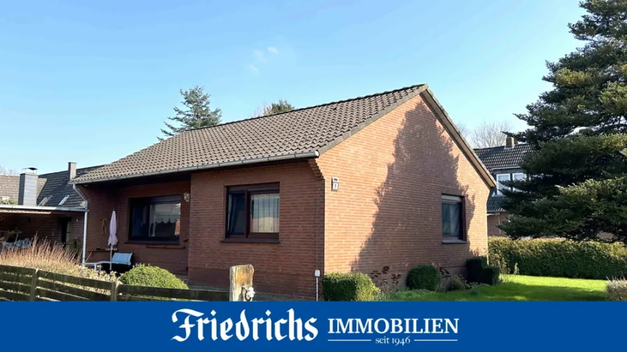  - Haus kaufen in Bad Zwischenahn - Solides Wohnhaus mit eingegrüntem Garten und Garage in ländlicher, ruhiger Lage in Bad Zwischenahn