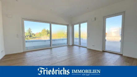  - Wohnung kaufen in Varel - Exklusive 2-Zimmer Neubau-Penthousewohnung mit Dachterrasse in zentraler Lage von Varel nahe Dangast