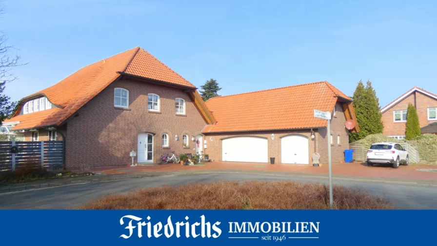  - Haus kaufen in Edewecht / Friedrichsfehn - Dreifamilienhaus mit bezugsfreier Hauptwohnung in Edewecht-Friedrichsfehn / nahe Oldenburg