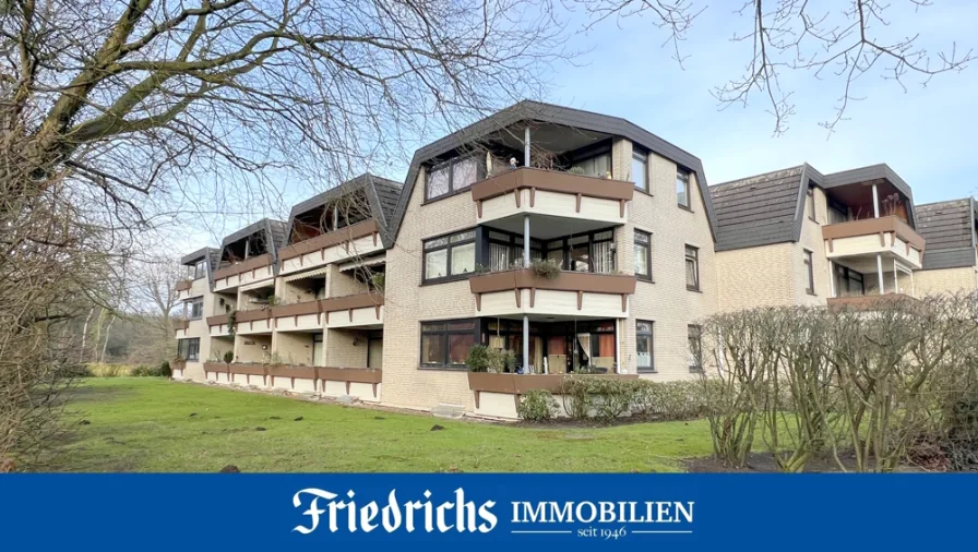  - Wohnung mieten in Bad Zwischenahn - Erdgeschosswohnung mit Loggia in Bad Zwischenahn / zentrumsnahe Wohnlage