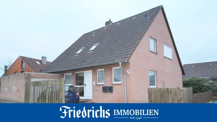  - Haus kaufen in Wiefelstede-Metjendorf - Voll vermietetes, gepflegtes und teilmodernisiertes ZFH mit Garage in Wiefelstede-Metjendorf