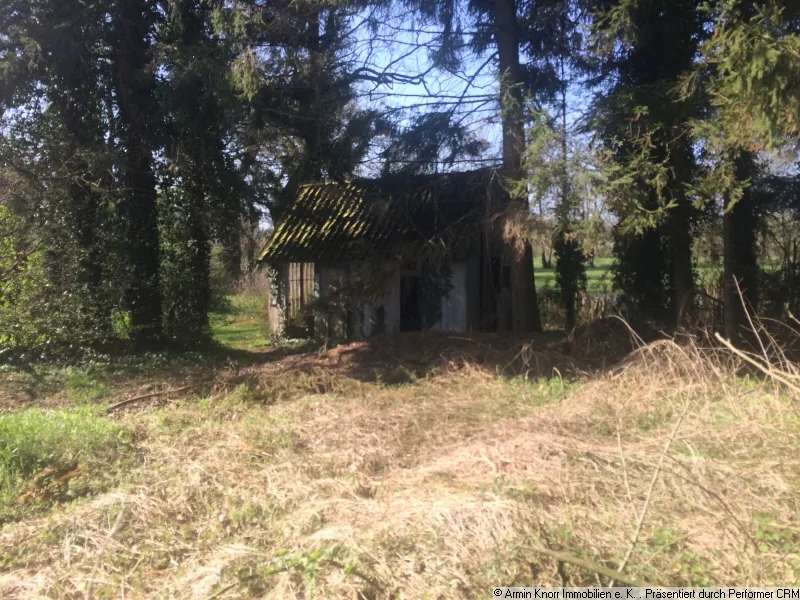 Ansicht - Grundstück kaufen in Bad Zwischenahn - Garten- und Freizeitgrundstück an der Stadtgrenze zu Oldenburg/ in Bloh/ Gemeinde Bad Zwischenahn