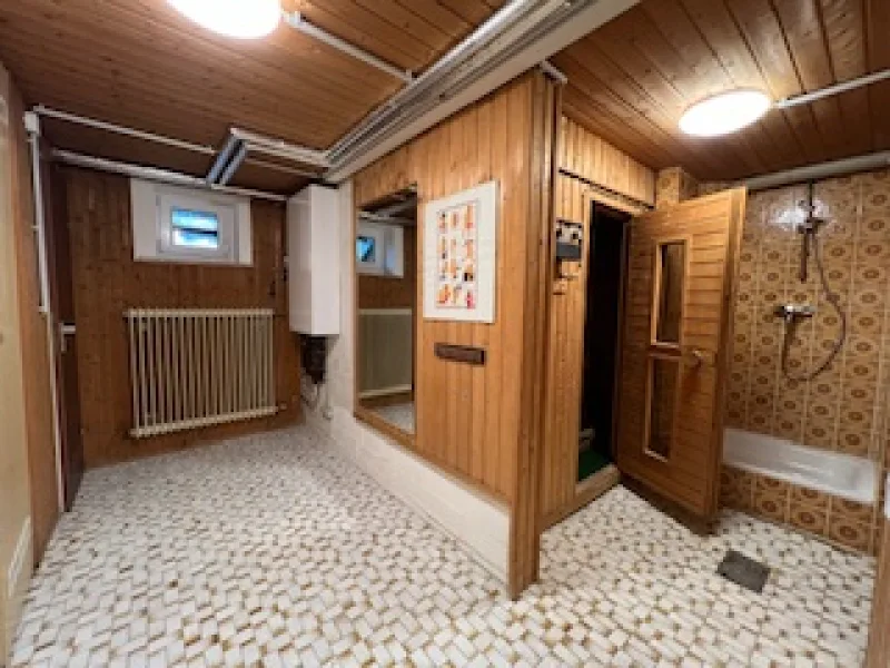 Sauna-/Duschbereich