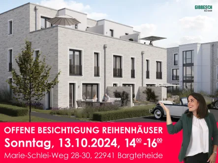 Titelbild - Haus kaufen in Bargteheide - Offene Besichtigung 13.10.24: Großzügiges Reihenendhaus - im Split-Level