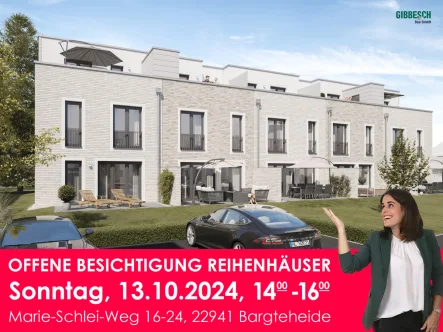 Titelbild - Haus kaufen in Bargteheide - Offene Besichtigung am 13.10.24: Ihr perfektes Townhouse - zentrumsnah und ruhig.