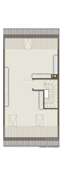 Grundriss Dachstudio 