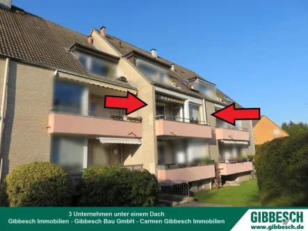 Außenansicht - Wohnung kaufen in Bargfeld-Stegen - Top geschnittene 2-Zi.-Whg. in ruhiger Sackgassenlage * Schwimmbad im Haus *