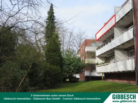 Aussenansicht  - Wohnung kaufen in Bargteheide - Gepflegte und gut geschnittene Eigentumswohnung mit großem Balkon