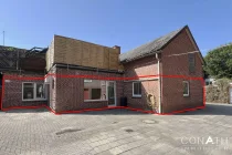 Conath-Immobilien_Harsefeld_Buxtehude_Fredenbeck – Ansicht hinten mit Kennzeichnung