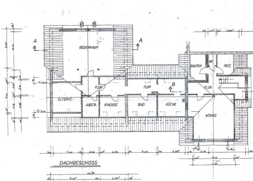 Grundriss OG Gebäude 1