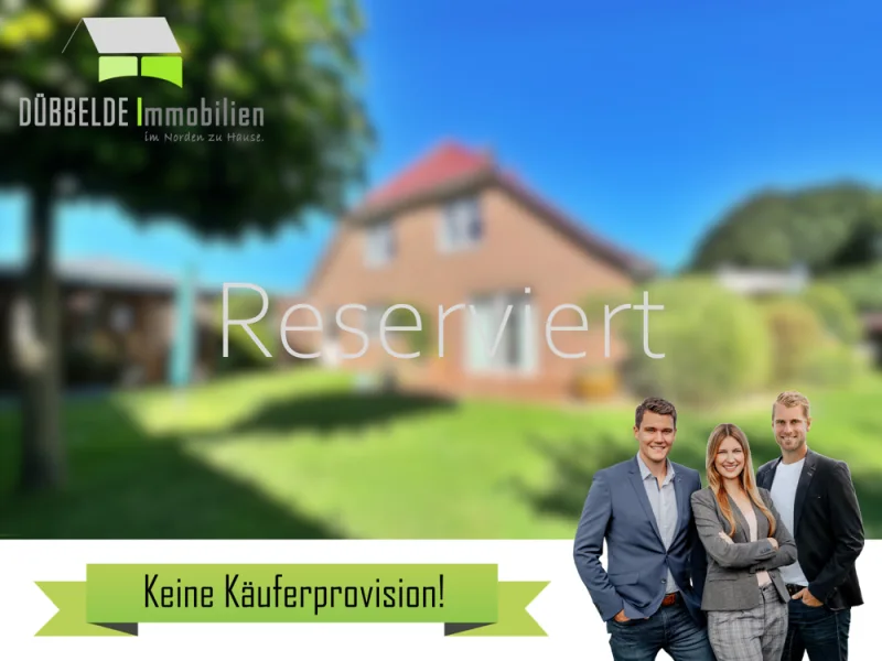 Außenansicht - Haus kaufen in Apen / Vreschen-Bokel - RESERVIERT! Einfamilienhaus in Vreschen-Bokel mit vielen Möglichkeiten