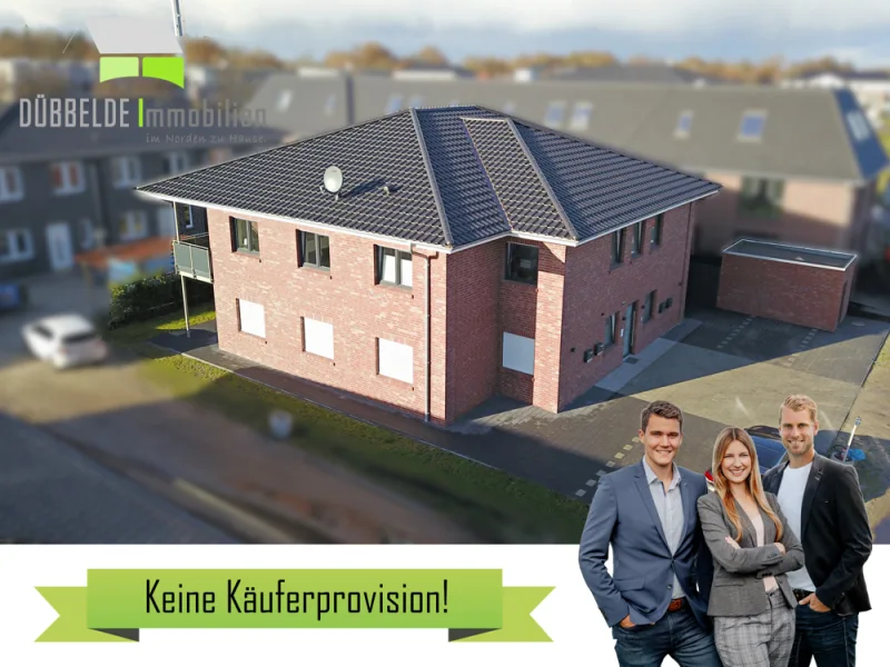 Außenansicht - Haus kaufen in Apen / Augustfehn - Attraktive Kapitalanlage in Augustfehn | 4 WE | voll vermietet