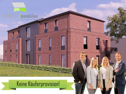 Visualisierung - Wohnung kaufen in Bad Zwischenahn - Gehobene Erdgeschosswohnung mit Wärmepumpe und PV-Anlage! In zentraler Lage von Bad Zwischenahn.