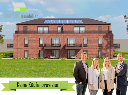 Visualisierung - Wohnung kaufen in Bad Zwischenahn - Gehobene Erdgeschosswohnung mit Wärmepumpe und PV-Anlage! In zentraler Lage von Bad Zwischenahn.