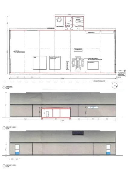 Grundriss & Ansichten