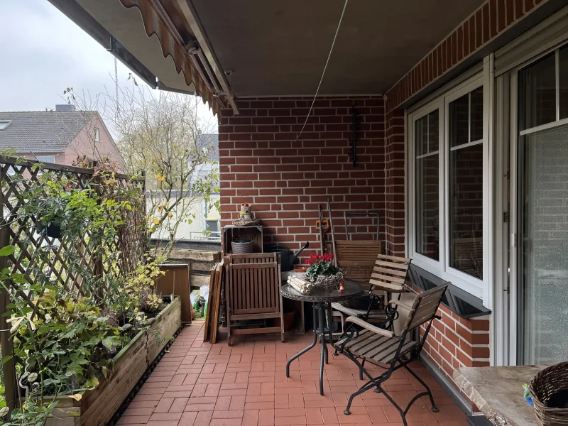 überdachte Terrasse