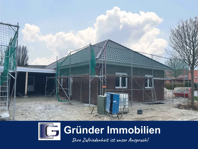 Bungalow - Haus kaufen in Dörpen - Käufer Provisionsfrei! Top Neubau-Bungalow - Bezugsfertig inkl. Grundstück!