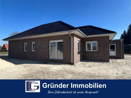 1-1 - Haus kaufen in Dörpen - Käufer Provisionsfrei! Top Neubau-Bungalow - Bezugsfertig inkl. Grundstück!