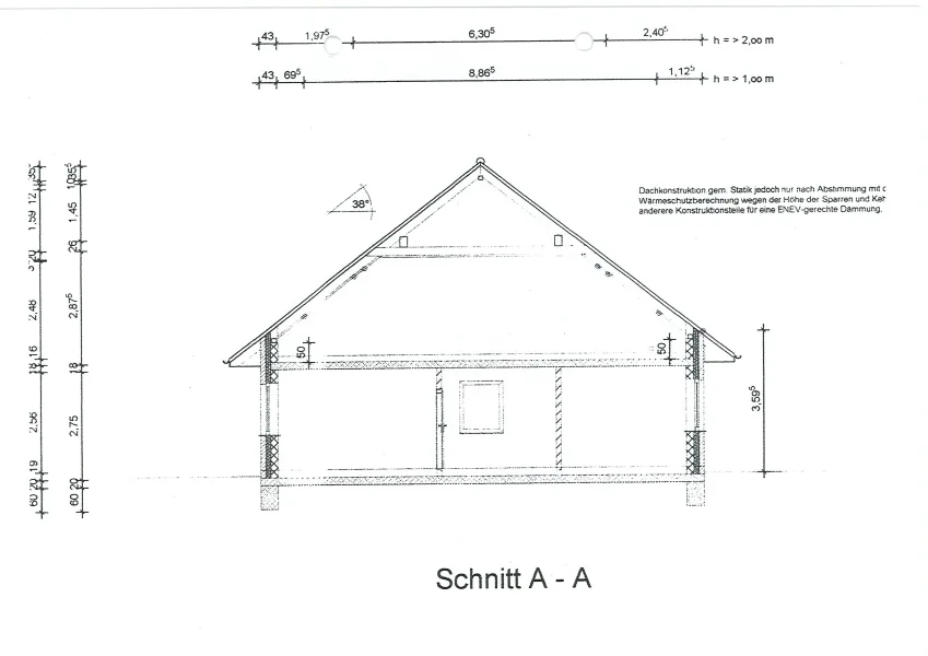 Schnitt A-A