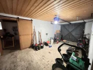 Garage mit Werkstatt