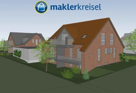 Objekt-Bild - Haus kaufen in Esens - Vorankündigung  -3 Wohnungen unter einem Dach-