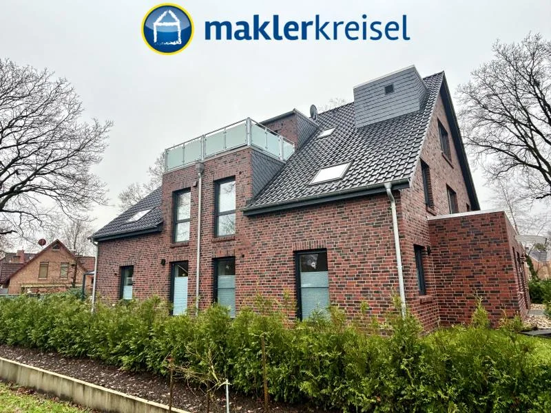 Foto11 - Wohnung kaufen in Aurich  - Neubau in ruhiger Lage: Dachgeschosswohnung mit 3 Balkonen nach Kfw-55 Standard und mit Wärmepumpe!