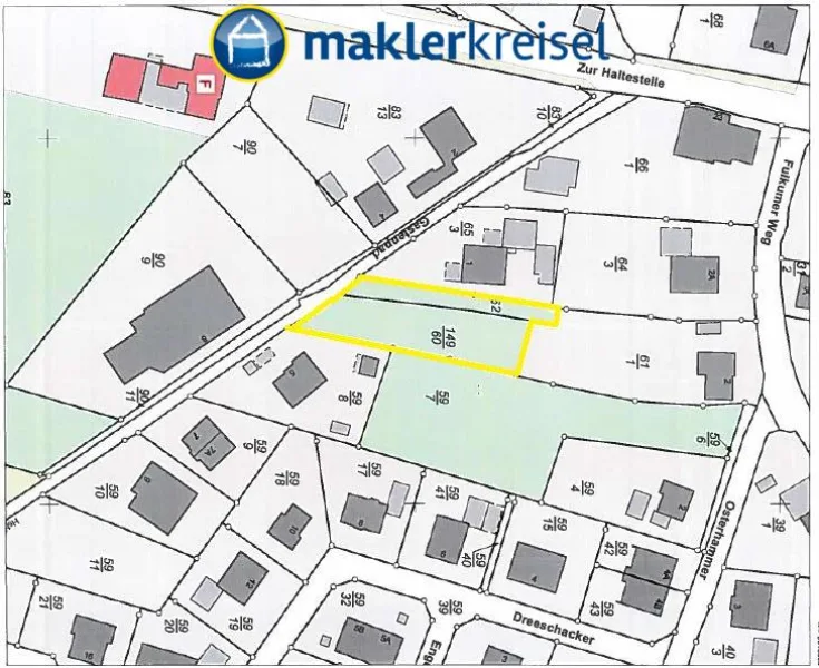 Objekt-Bild - Grundstück kaufen in Dornum OT Roggenstede - Nordseeküste: Tolles Baugrundstück mit genehmigter Bauplanung für ein Doppelhaus(Fewo + Dauerwohnen)