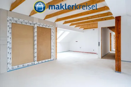 Impressionen - Wohnung kaufen in Esens - Traumhafte Dachgeschosswohnung mit Loggia kurz vor Fertigstellung! Barriere- und provisionsfrei!