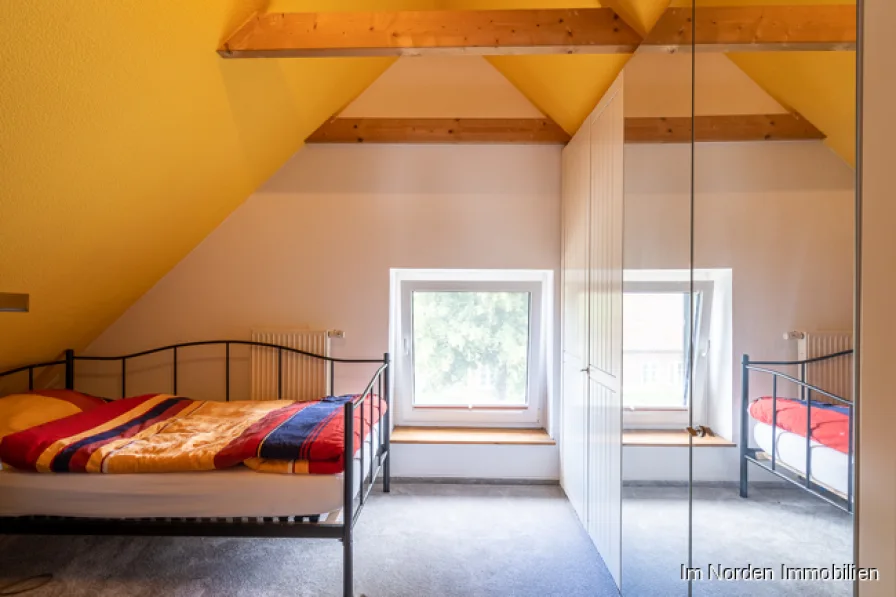 Schlafzimmer ca. 8 m² Ferienhaus