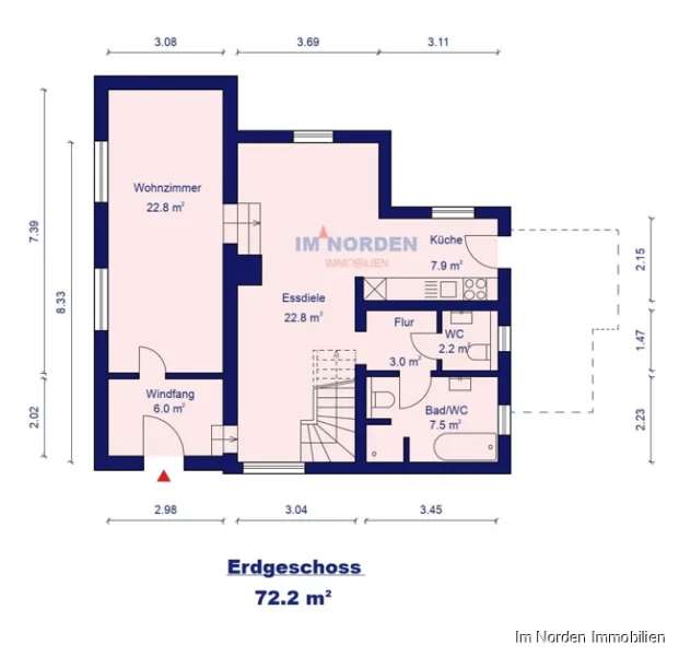 Ferienhaus Erdgeschoss