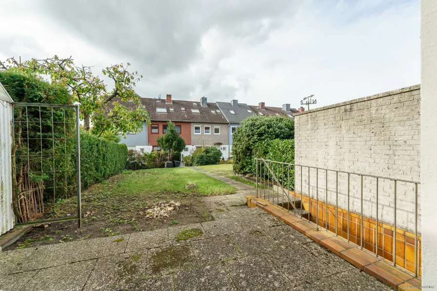 Terrasse vor dem Wohnzimmer