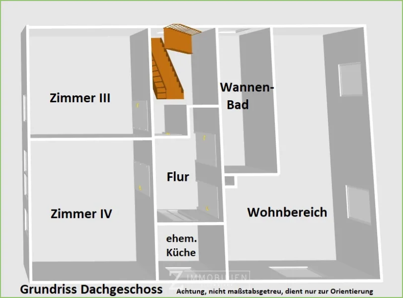 Grundriss Dachgeschoss 