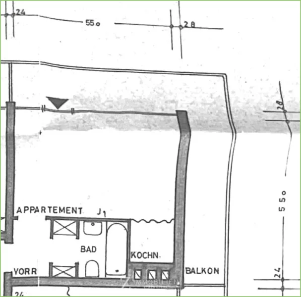 Grundriss Wohnung Nr. 28