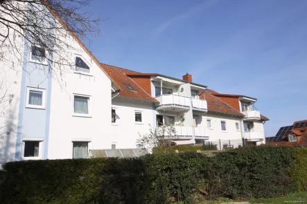 Außenansicht - Wohnung kaufen in Gifhorn - Provisionsfrei - Viel Sonne auf dem Südbalkon - 3 Zi.-ETW + ausgebauten Spitzboden (ca. 15m²)