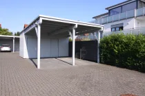 Carport mit Abstellraum