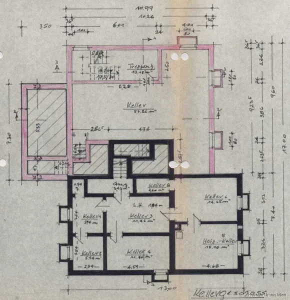 Grundriss Kellergeschoss