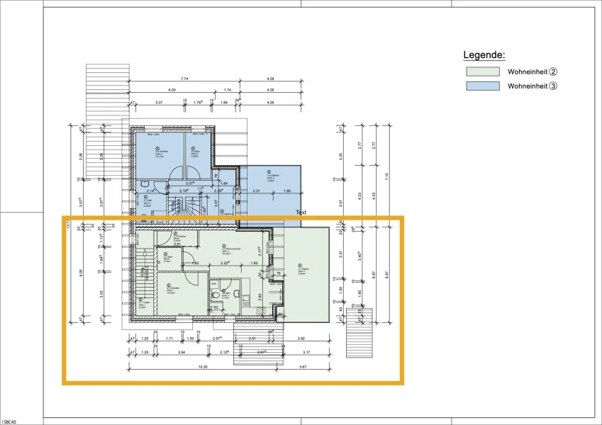 Grundriss Dachgeschoss