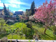 Ausblick vom Balkon