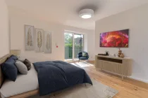 Schlafzimmer visualisiert