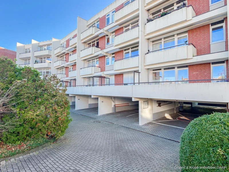 Außenansicht - Wohnung kaufen in Grömitz - Eine Deichperle - 2-Zimmer-Eigentumswohnung mit großem Balkon in Top Lage